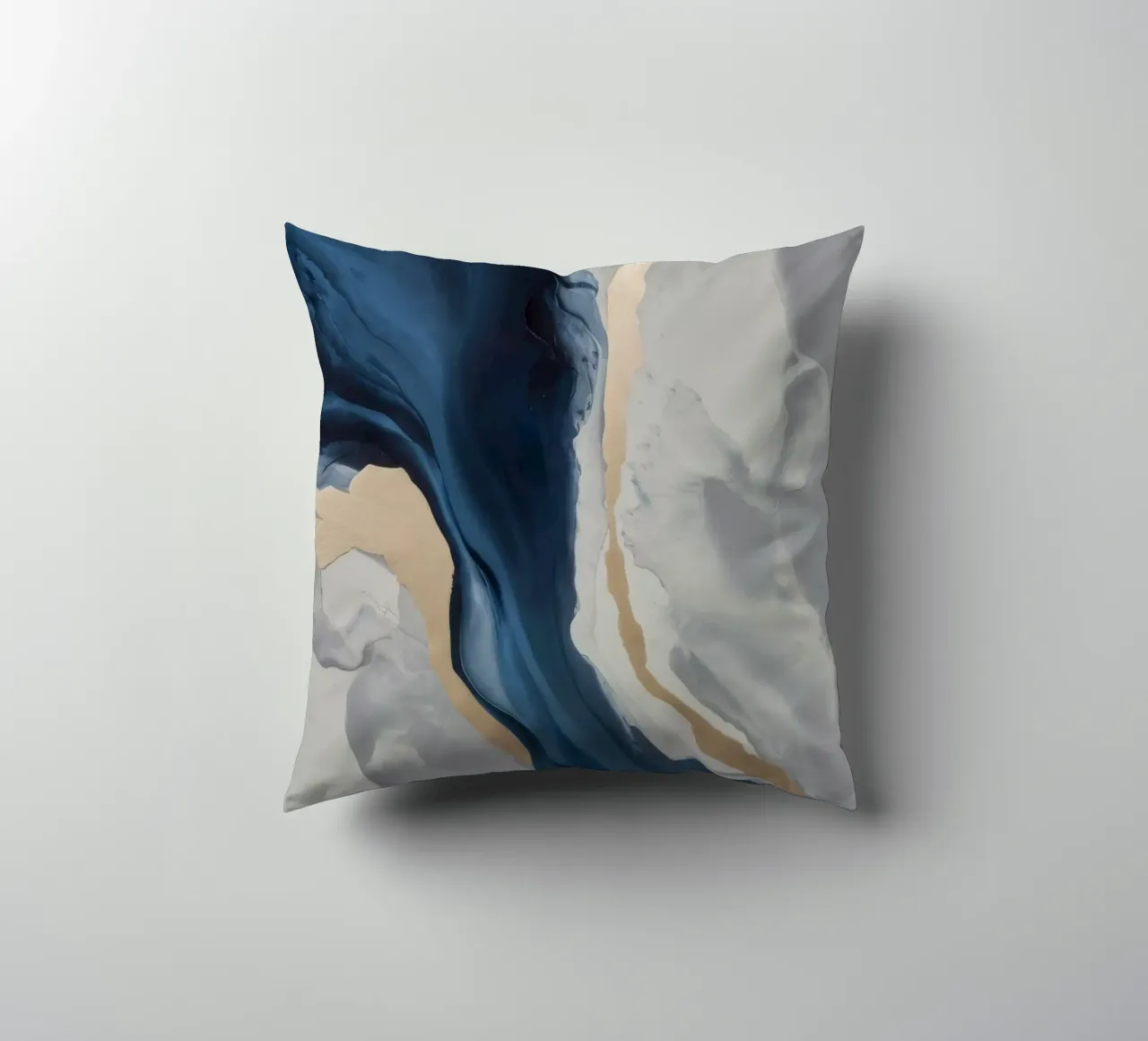 Blue Echo Passage decorative cushion by Monarch Arc