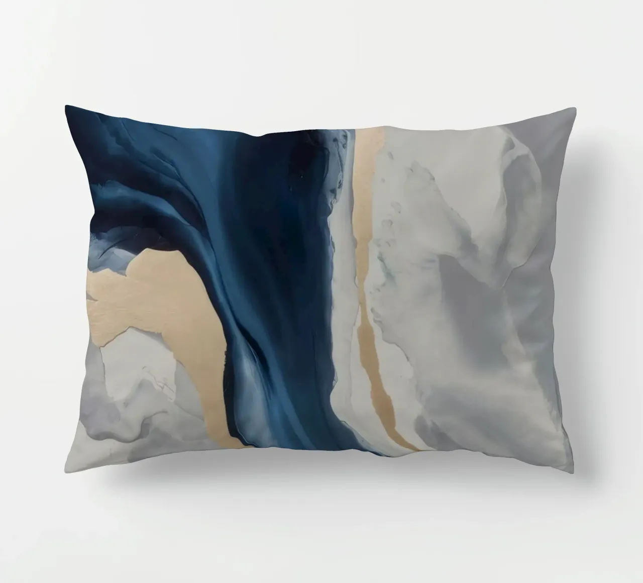 Blue Echo Passage decorative cushion by Monarch Arc