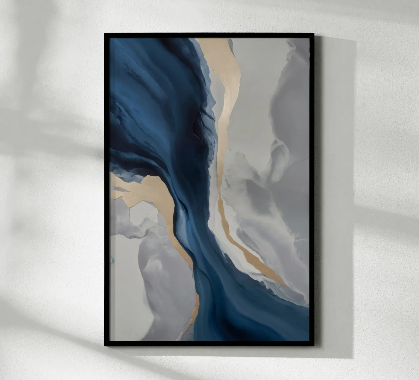Blue Echo Passage poster by Monarch Arc