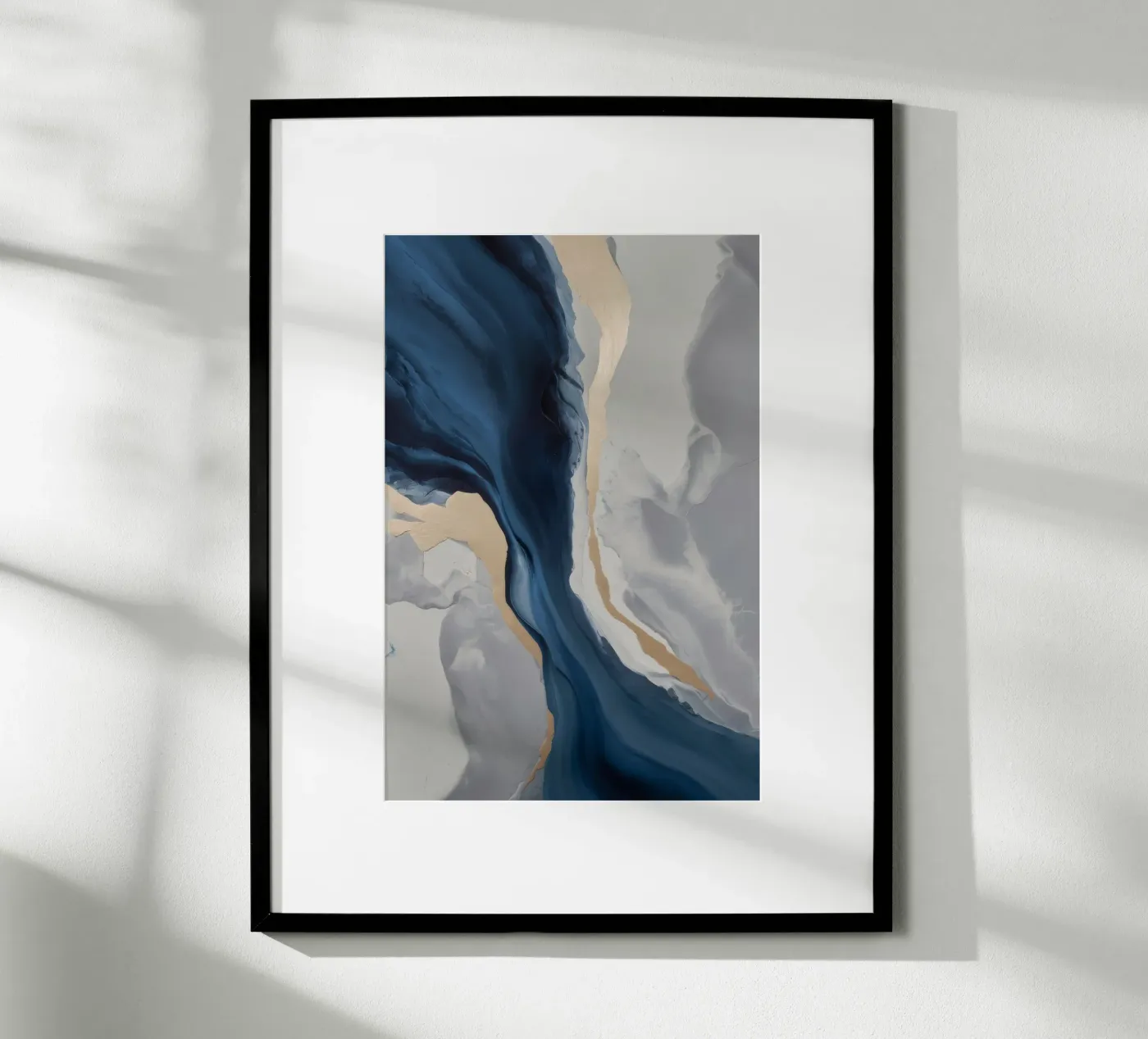Blue Echo Passage poster by Monarch Arc
