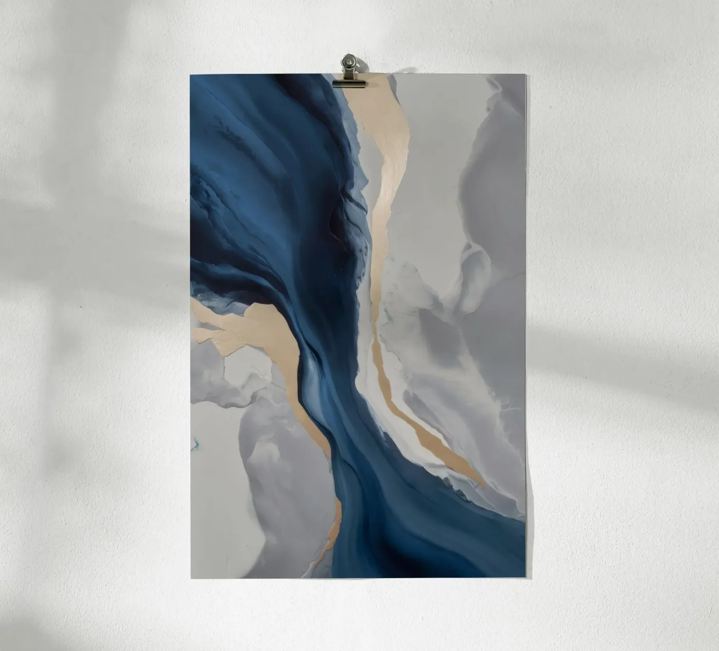 Blue Echo Passage poster by Monarch Arc