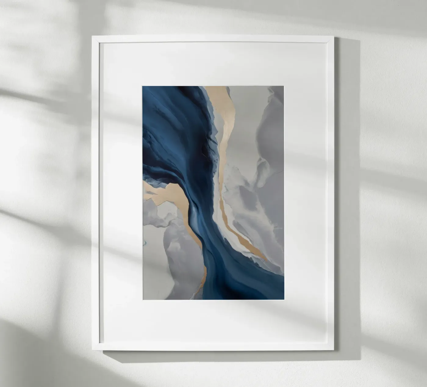 Blue Echo Passage poster by Monarch Arc