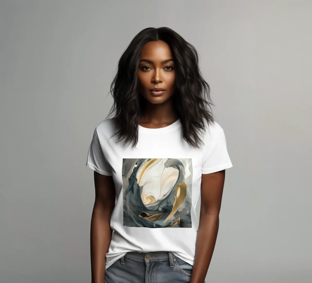 Halo-Sturm-Umlaufbahn Frauen T-Shirt von Monarch Arc