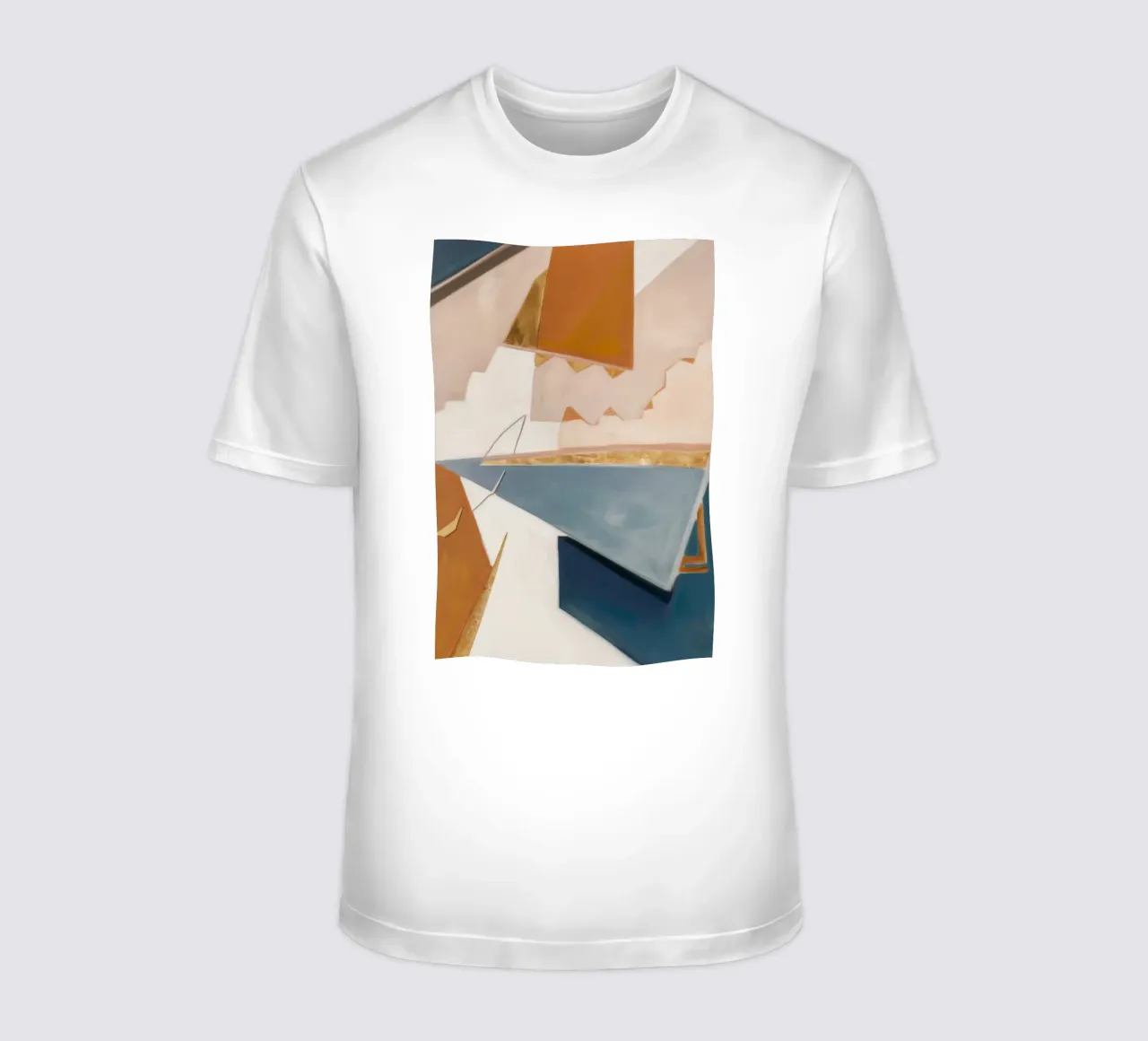 Terracotta Fold Maze t-shirt da Monarch Arc