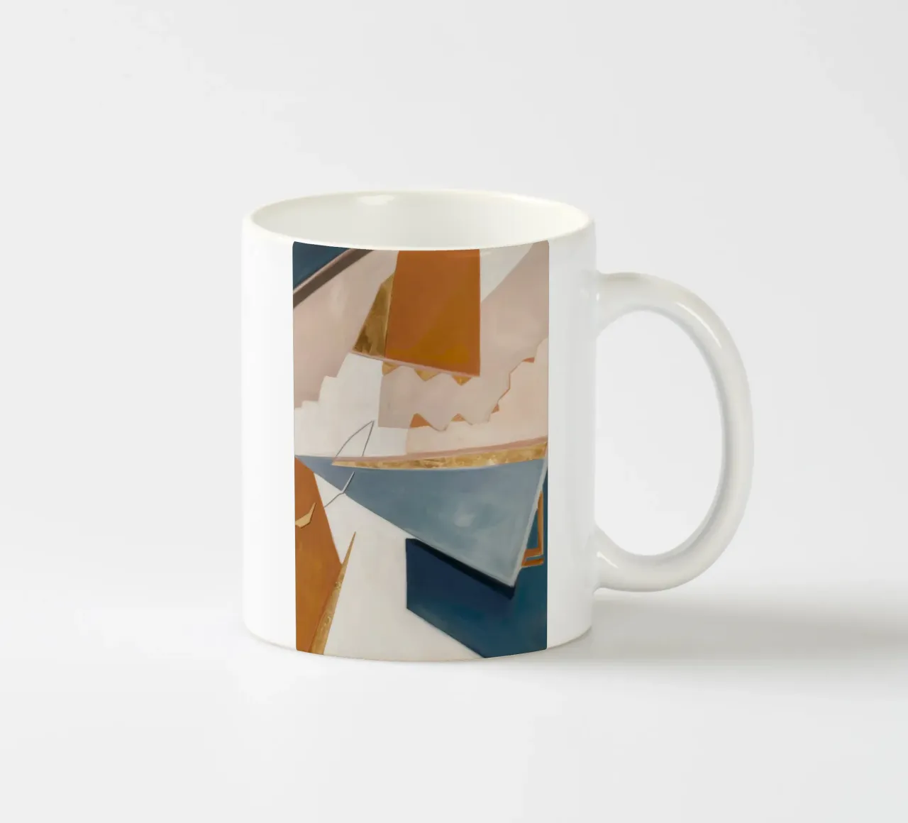 Terracotta Fold Maze tazza in ceramica da Monarch Arc