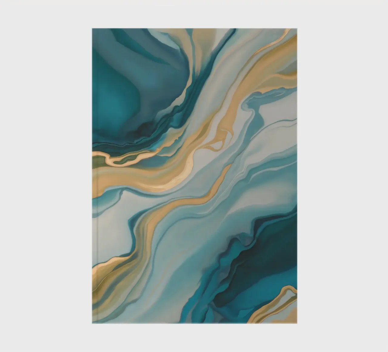 Lagoon Stream Glide notebook by Monarch Arc