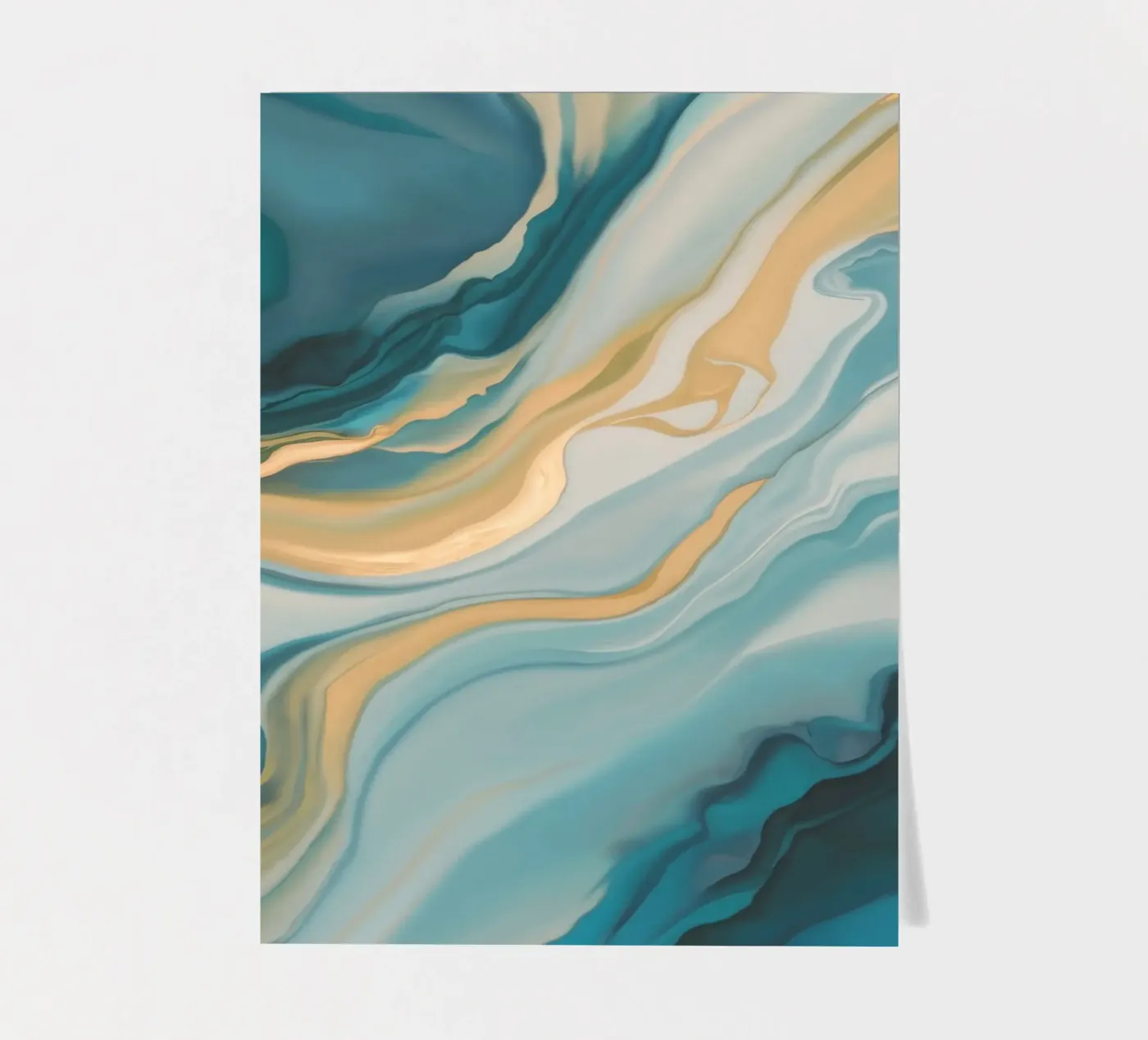 Lagoon Stream Glide sticker sheet by Monarch Arc