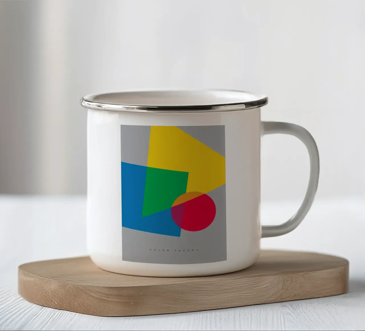 Color Theory I tazza in smalto da nabakumov