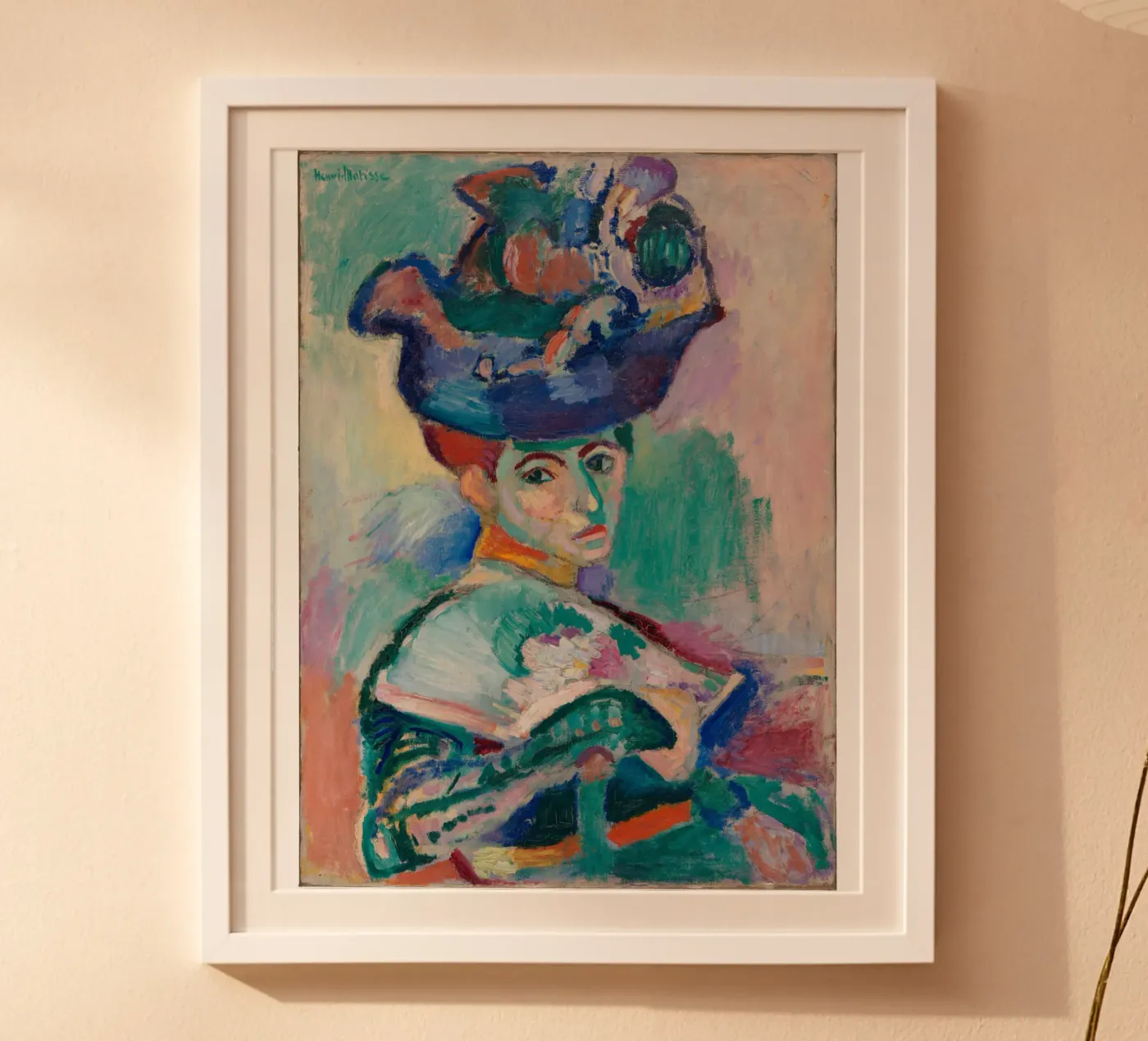Woman With a Hat poster da Vonda Shop