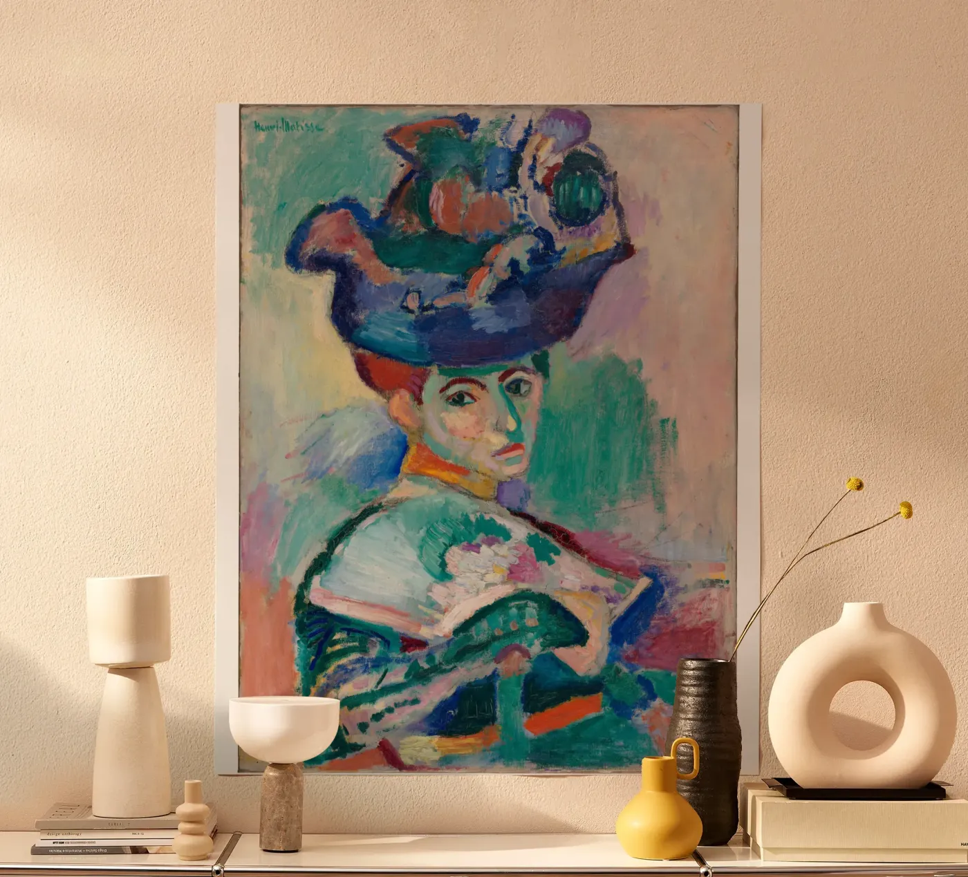 Woman With a Hat poster da Vonda Shop