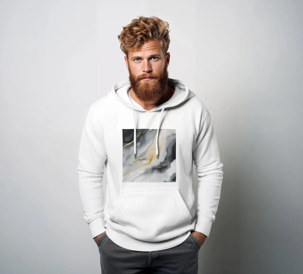 Marmo Ember Swell felpa con cappuccio da Monarch Arc