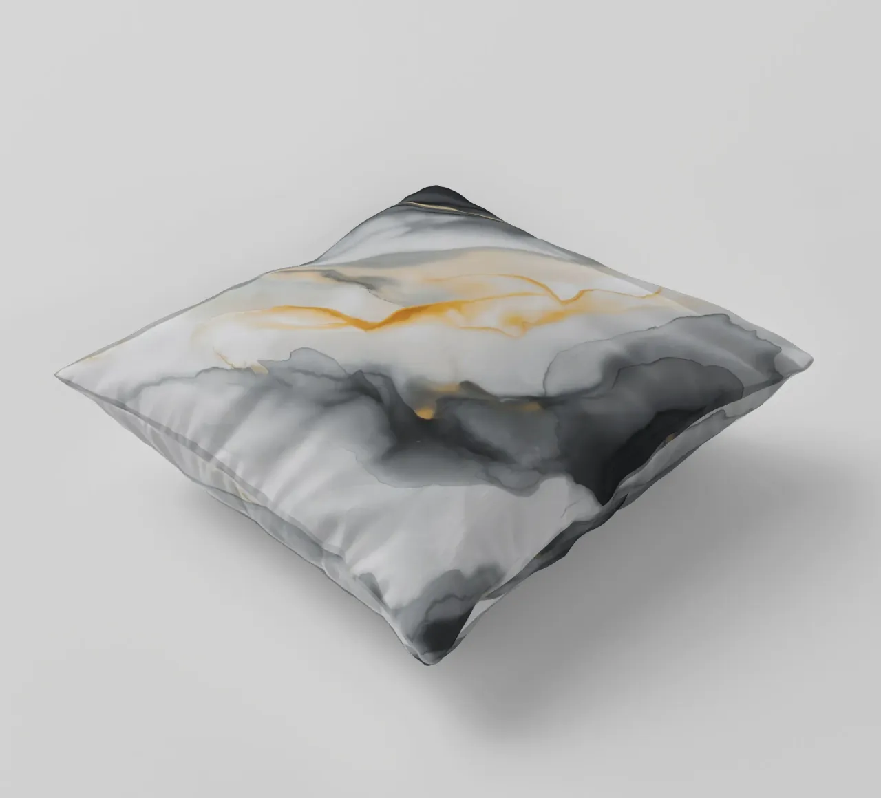 Marble Ember Swell decorative cushion by Monarch Arc