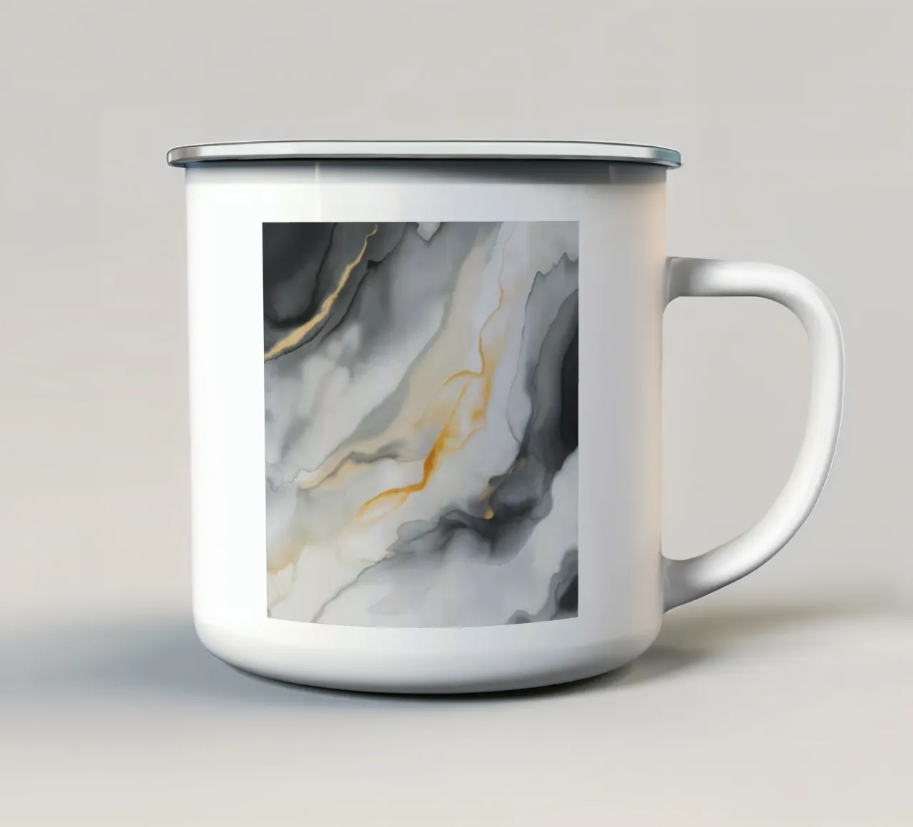 Marmo Ember Swell tazza in smalto da Monarch Arc