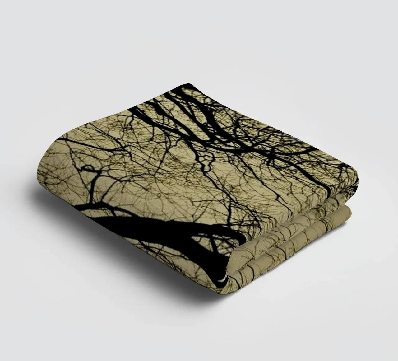 Golden Houre Abstract Branches asciugamano da bagno da Studio Nahili