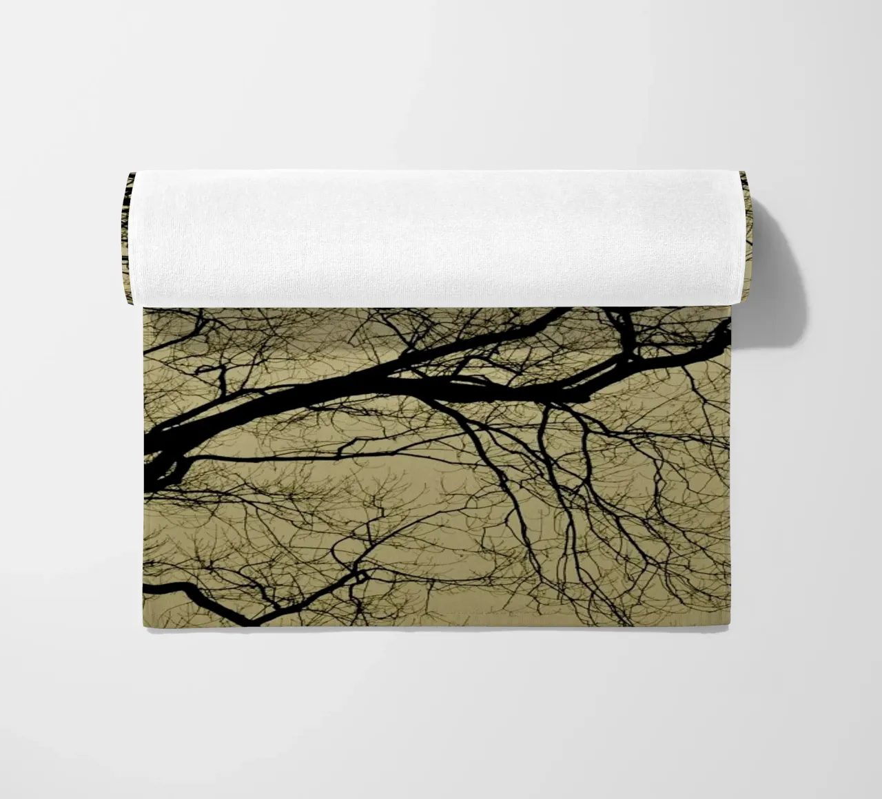 Golden Houre Abstract Branches telo mare da Studio Nahili