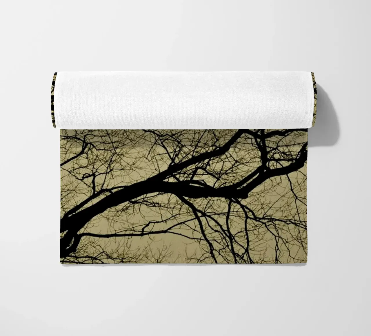 Golden Houre Abstract Branches telo mare da Studio Nahili