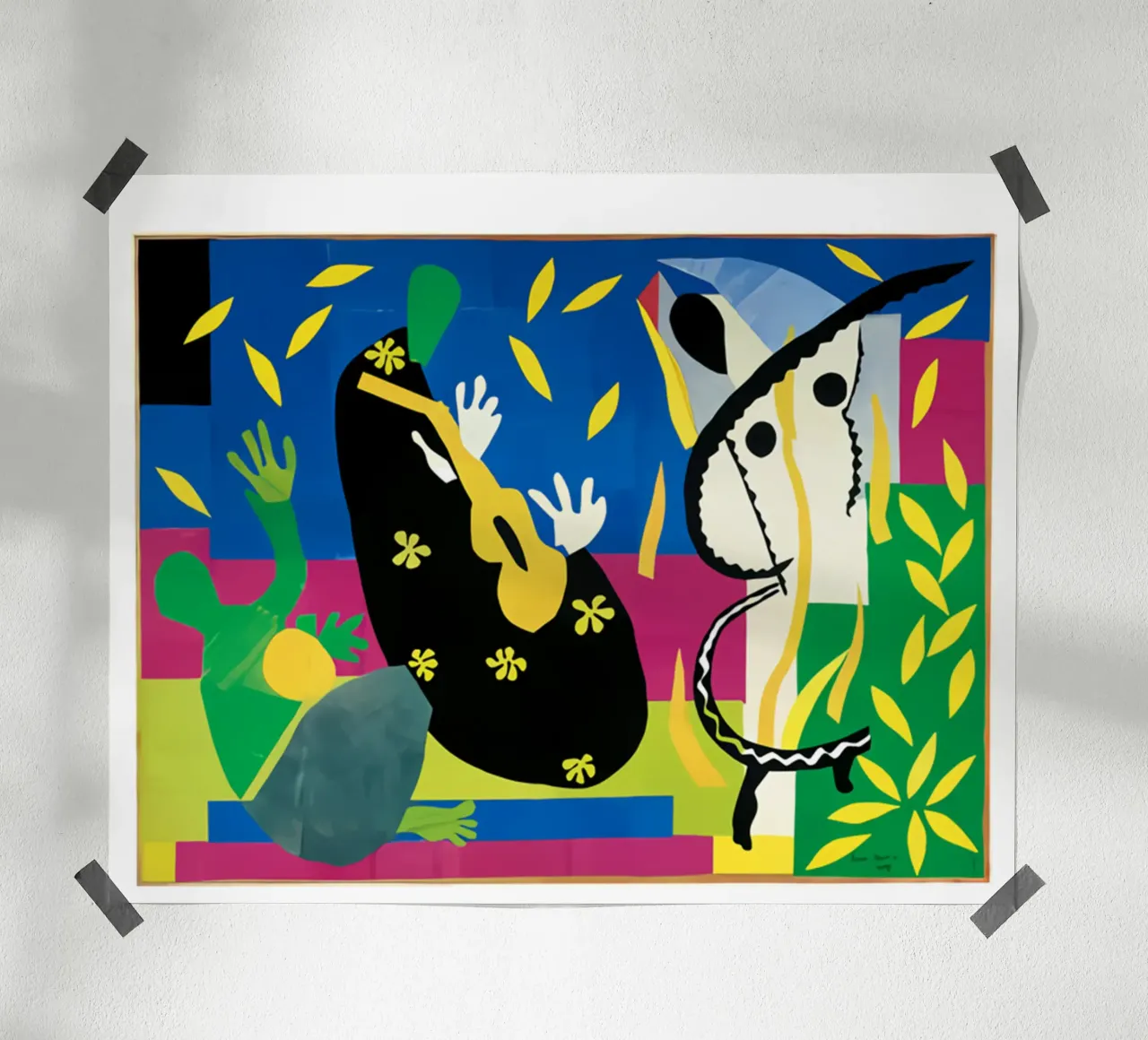 I dolori del re poster con telaio in alluminio da Vonda Shop