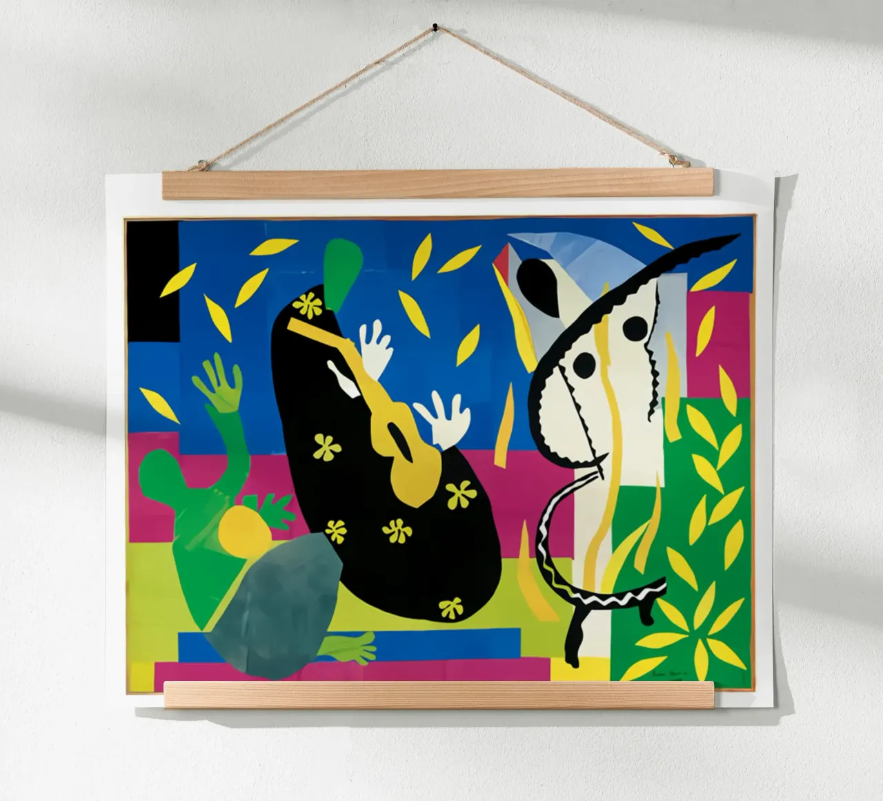 I dolori del re poster con telaio in alluminio da Vonda Shop