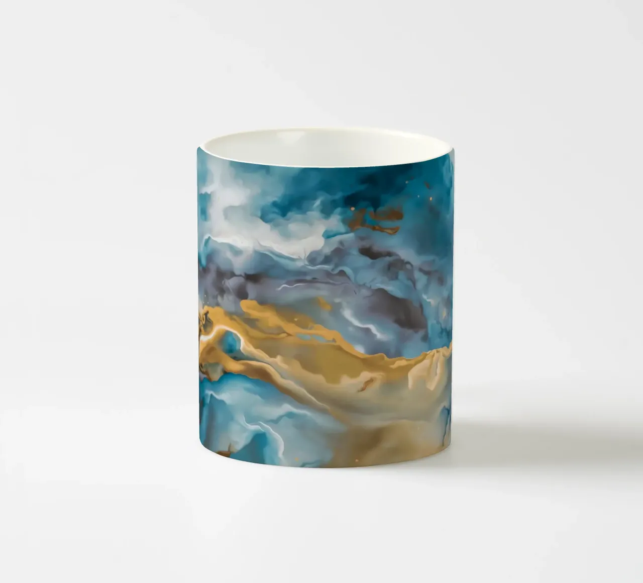 Cresta delle nubi turbolente tazza in ceramica da Monarch Arc