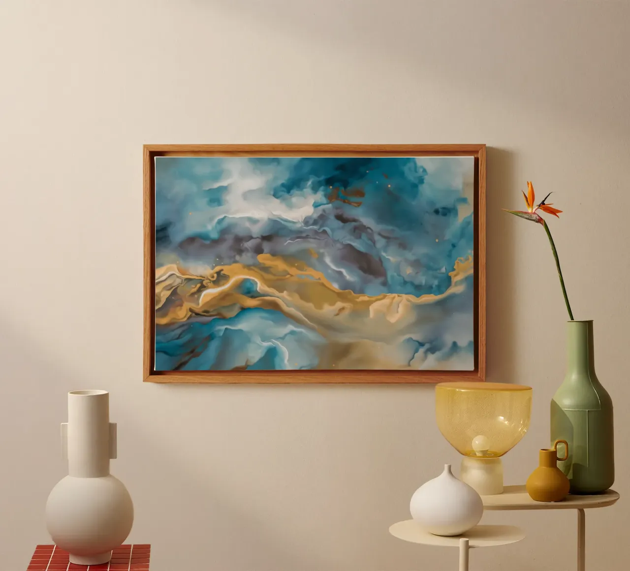 Turbulent Cloud Crest canvas by Monarch Arc