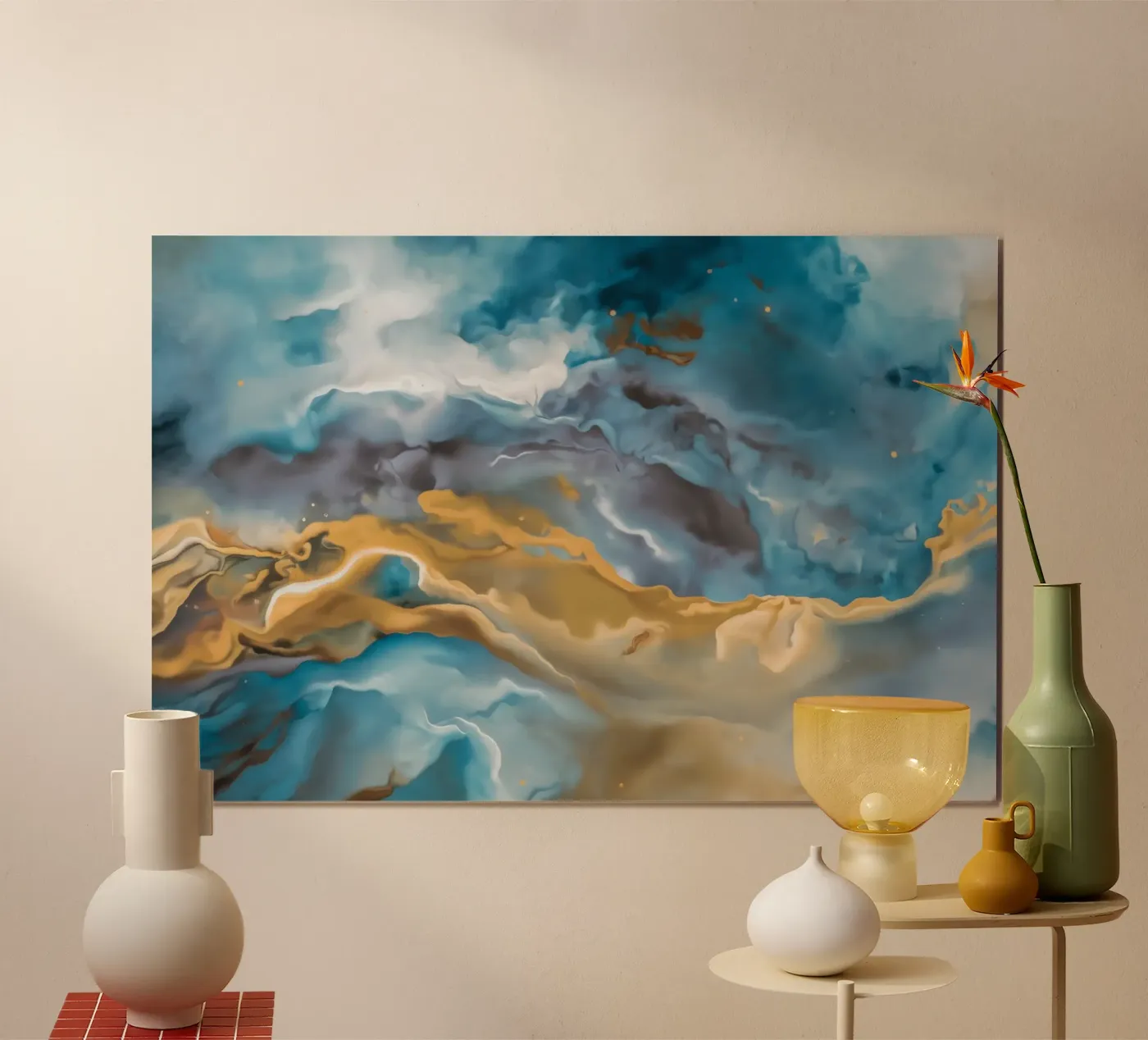 Turbulent Cloud Crest poster by Monarch Arc