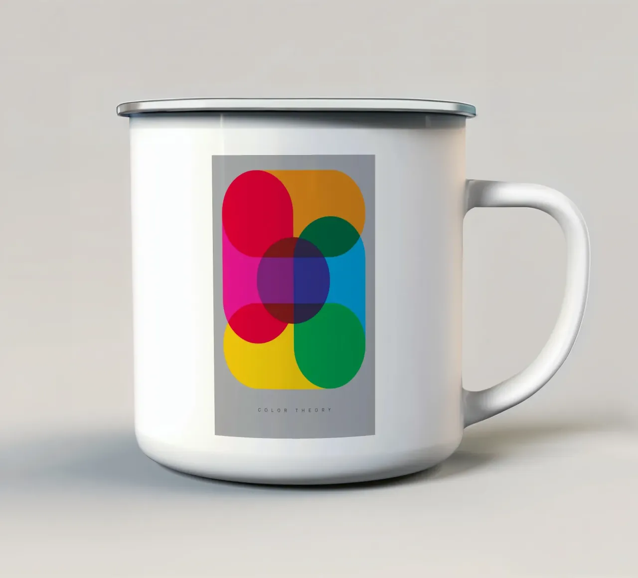 Color Theory III tazza in smalto da nabakumov