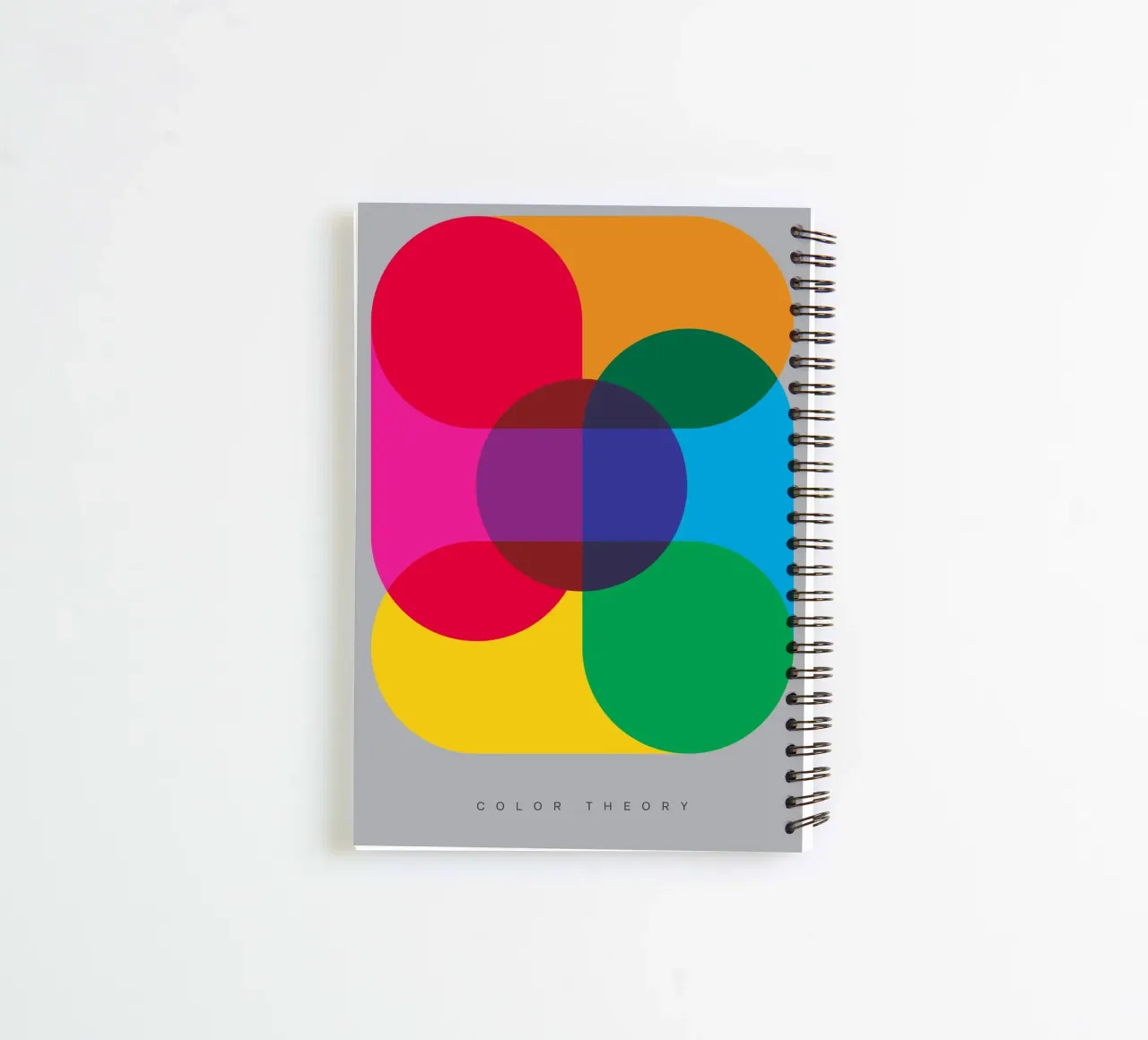 Color Theory III spiral notebook by nabakumov