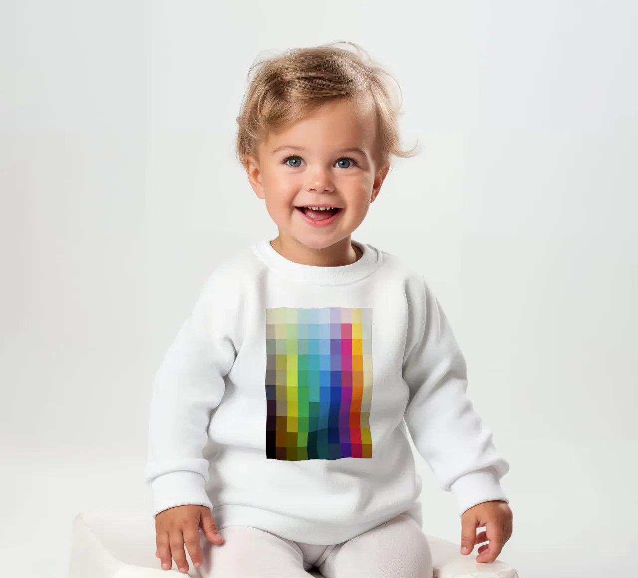 Color Palette Squares felpa neonato da nabakumov
