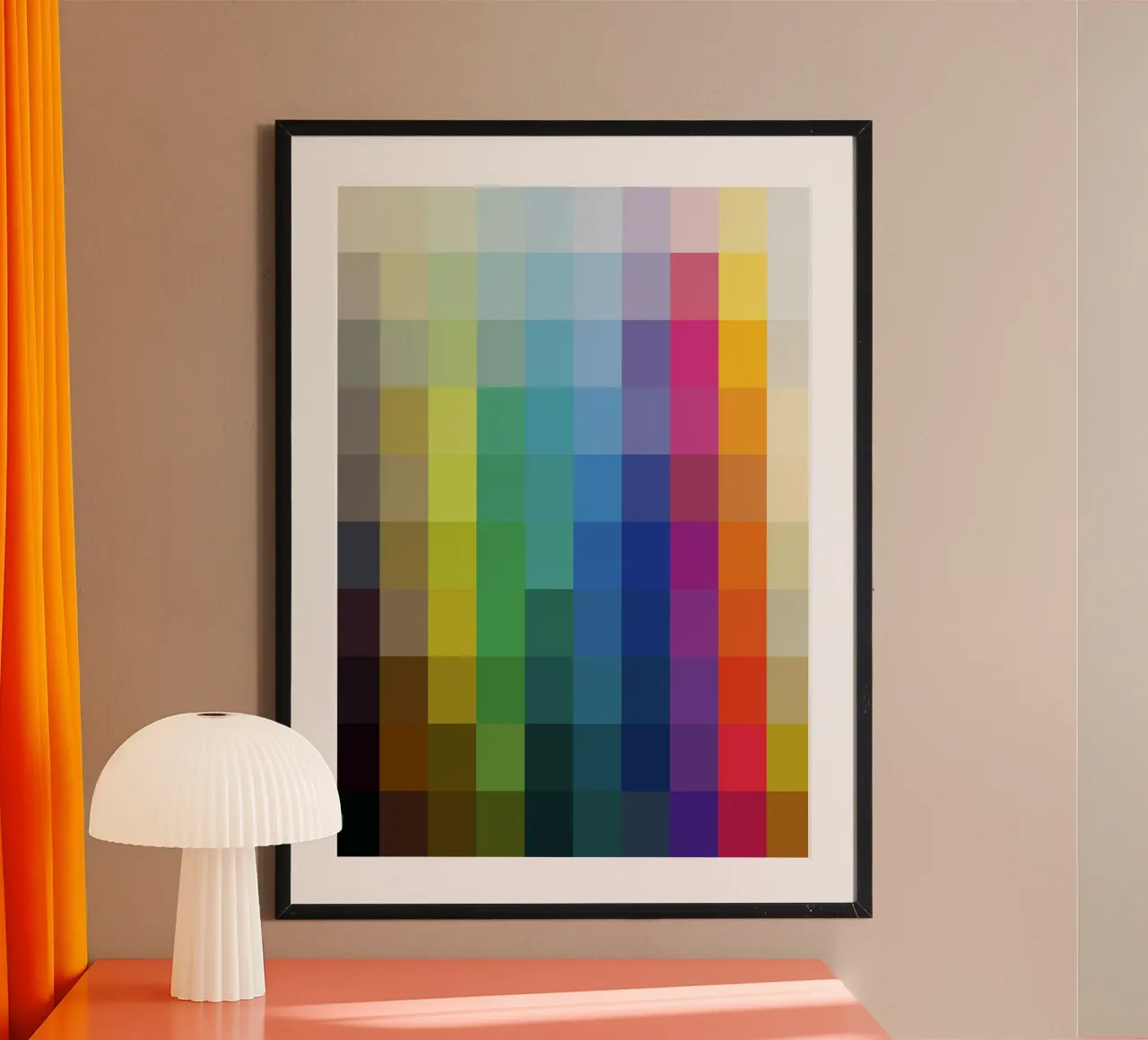 Color Palette Squares carta hahnemühle da nabakumov