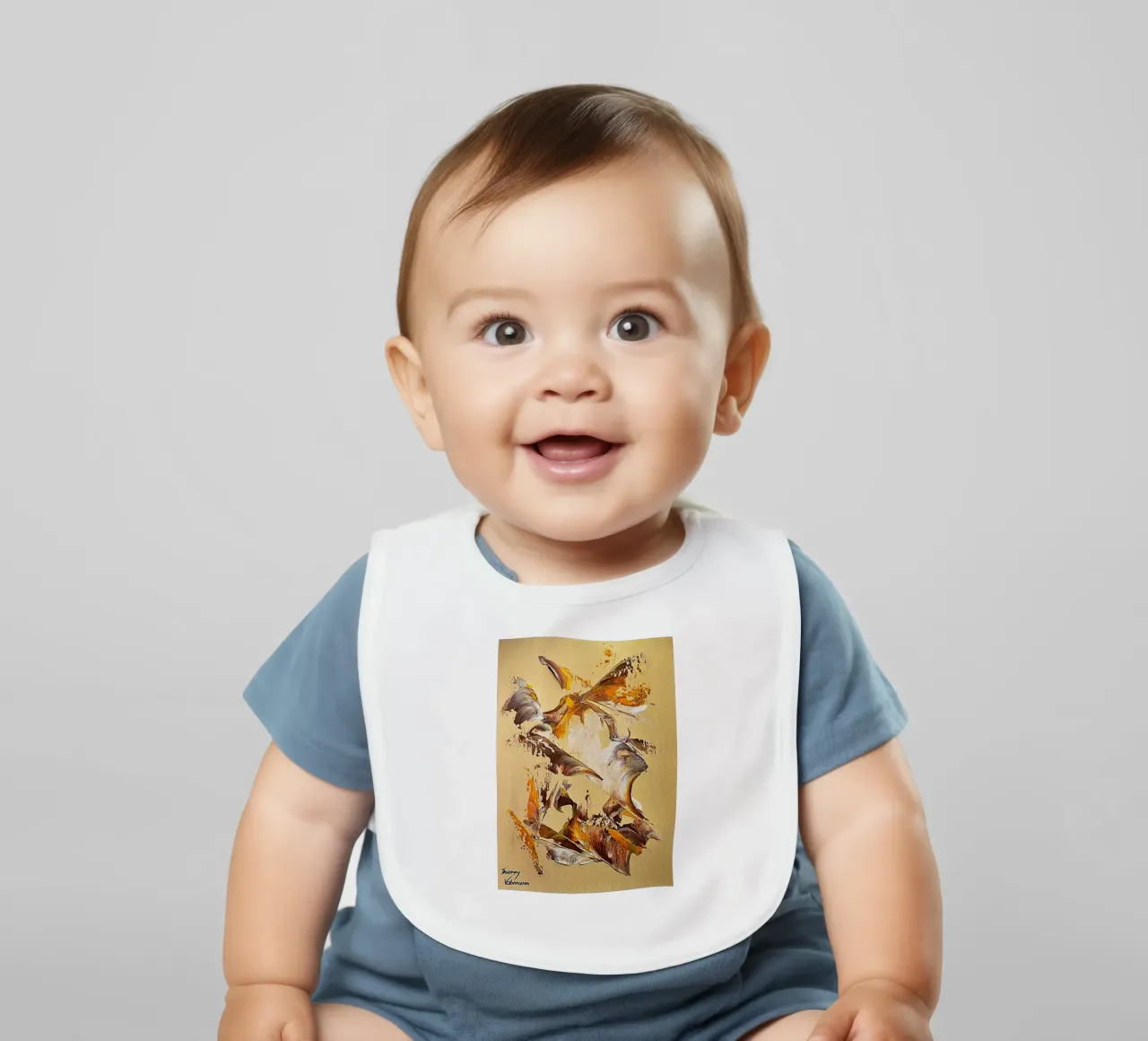 MESSAGE FROM THE HEART 36 bavaglino da Thierry Vobmann Abstract painting