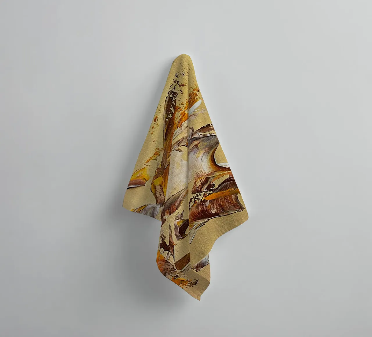 MESSAGE FROM THE HEART 36 asciugamano da bagno da Thierry Vobmann Abstract painting