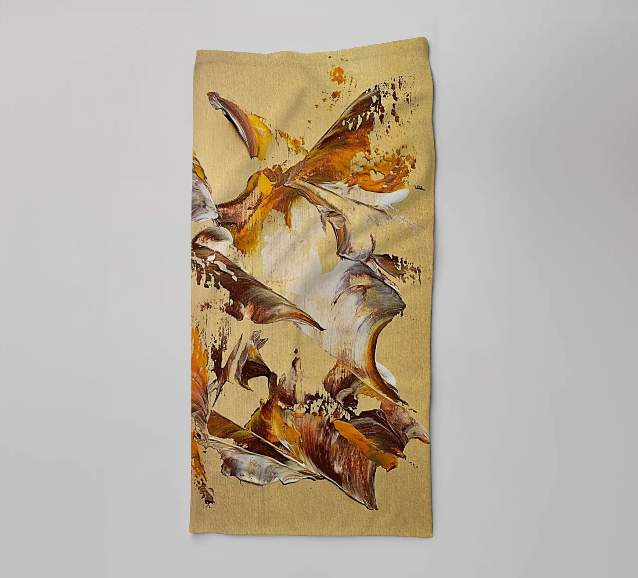 MESSAGE FROM THE HEART 36 asciugamano da bagno da Thierry Vobmann Abstract painting