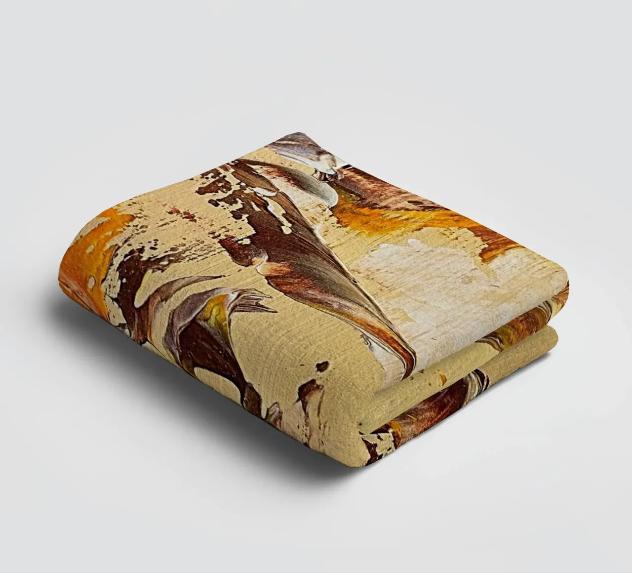 MESSAGE FROM THE HEART 36 asciugamano da bagno da Thierry Vobmann Abstract painting