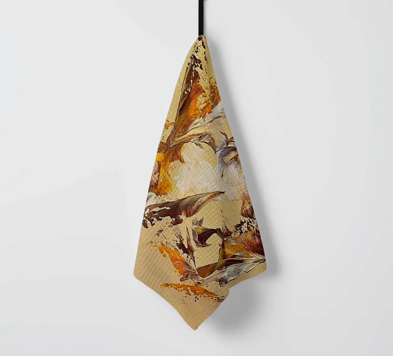 MESSAGE FROM THE HEART 36 canovaccio da cucina da Thierry Vobmann Abstract painting