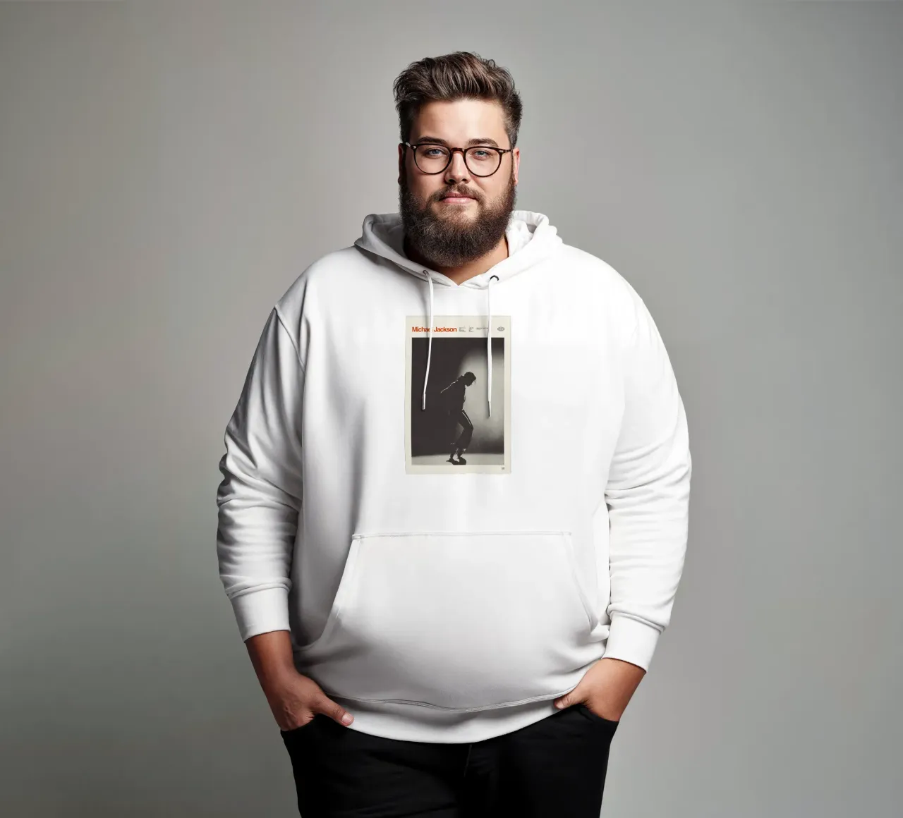 Michael Jackson: The King of Pop felpa con cappuccio da Attaboy Dsgn