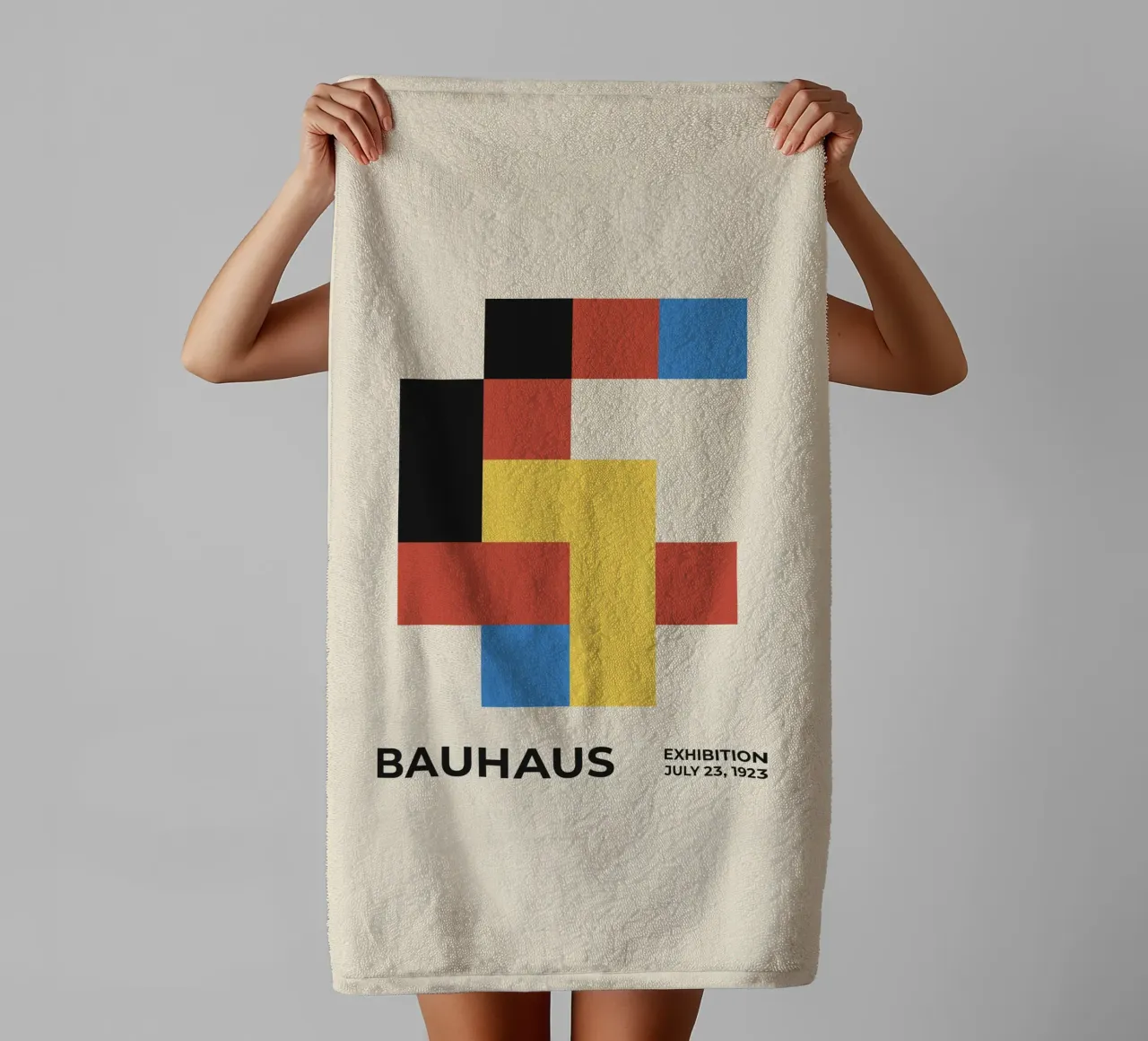 Blocs Bauhaus serviette de bain de Paigaam Studio