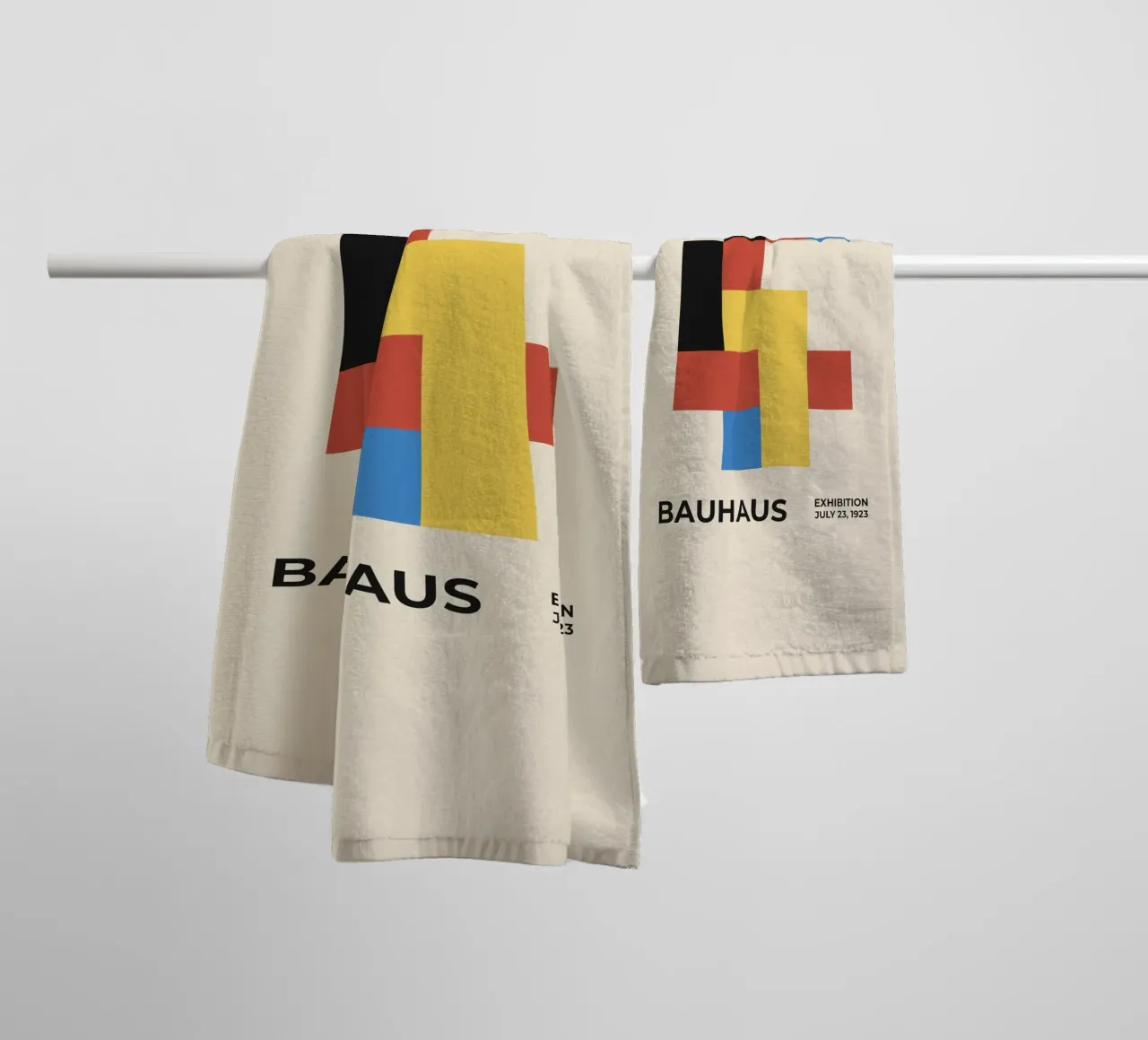 Blocs Bauhaus serviette de bain de Paigaam Studio