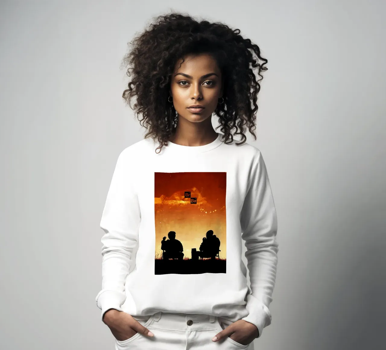 Breaking Silhouettes felpa da nabakumov