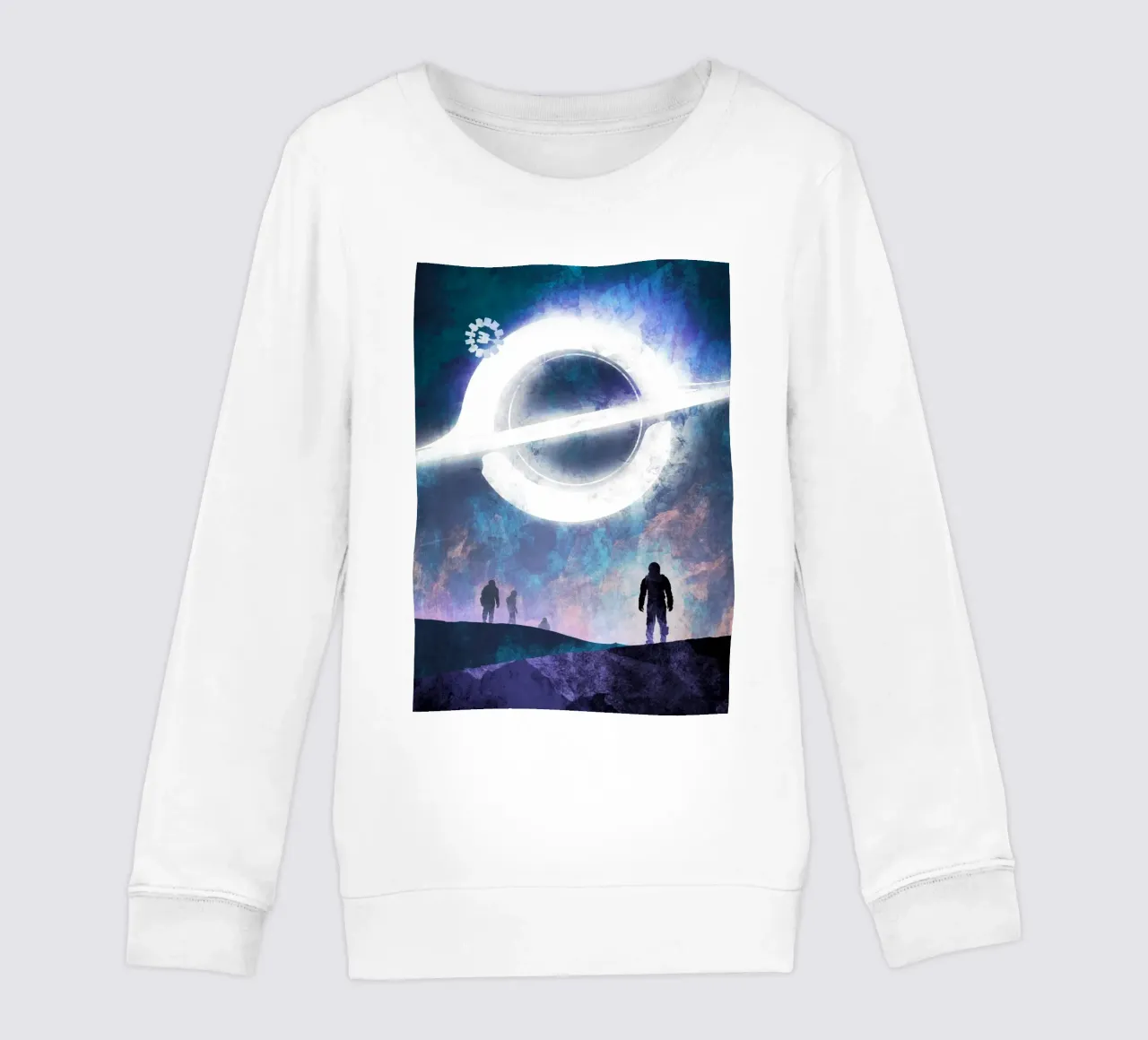 Interstellar Silhouettes kinder sweatshirt van nabakumov