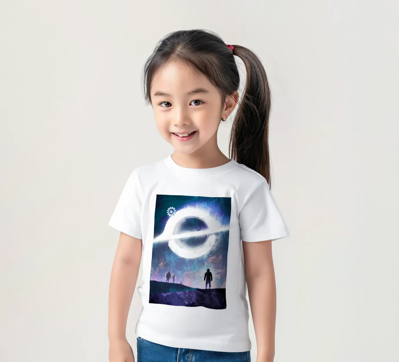 Interstellar Silhouettes t-shirt bambini da nabakumov