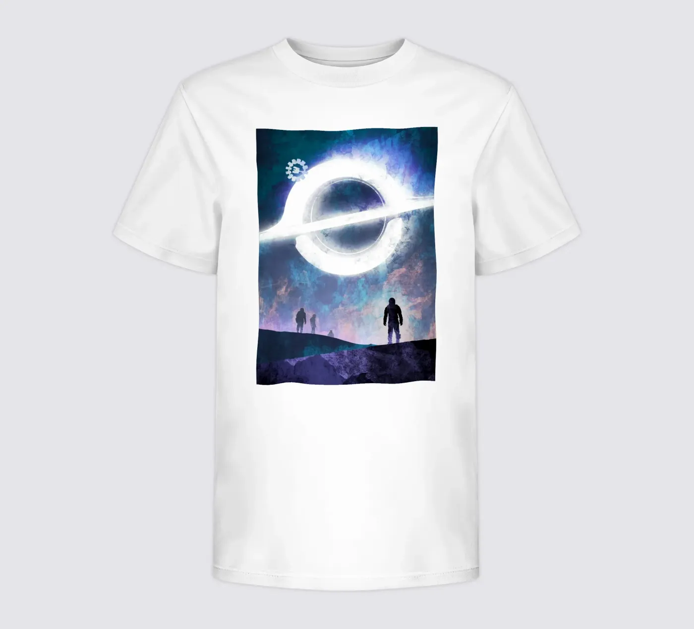 Interstellar Silhouettes t-shirt bambini da nabakumov