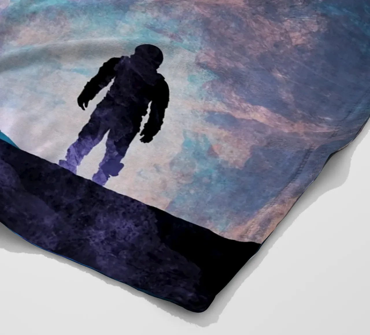 Interstellar Silhouettes fleecedeken van nabakumov
