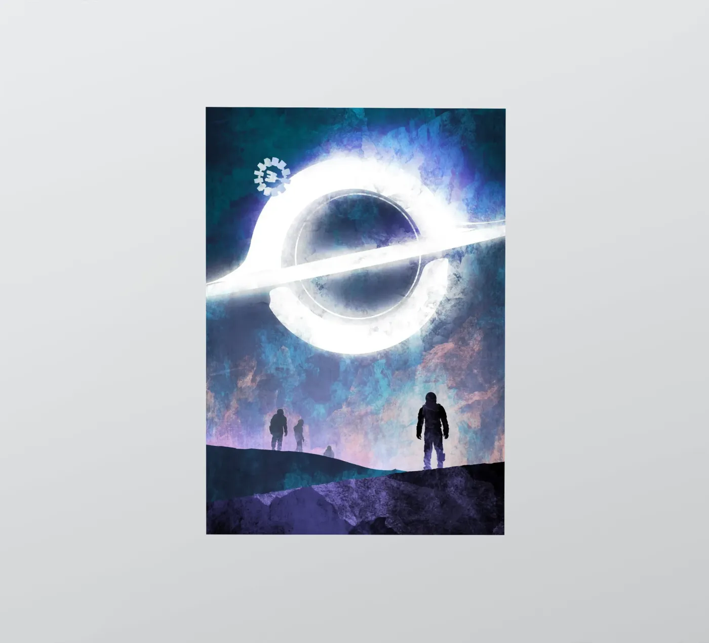 Interstellar Silhouettes sticker van nabakumov