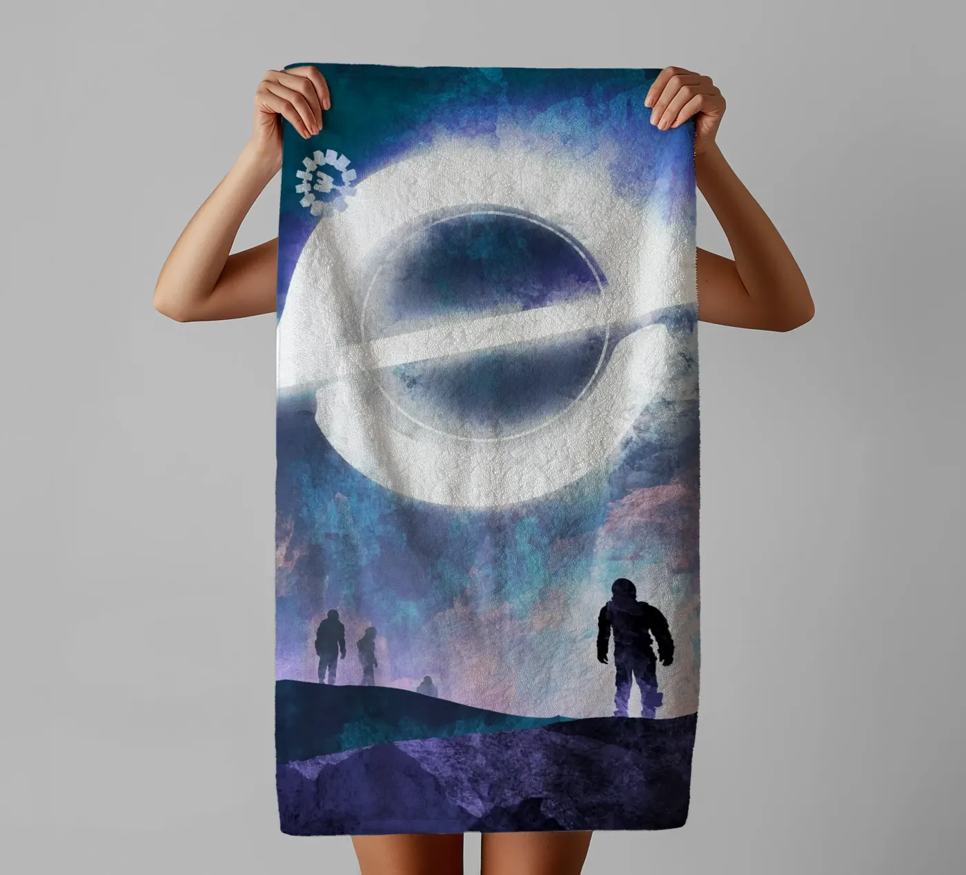 Interstellar Silhouettes towel by nabakumov