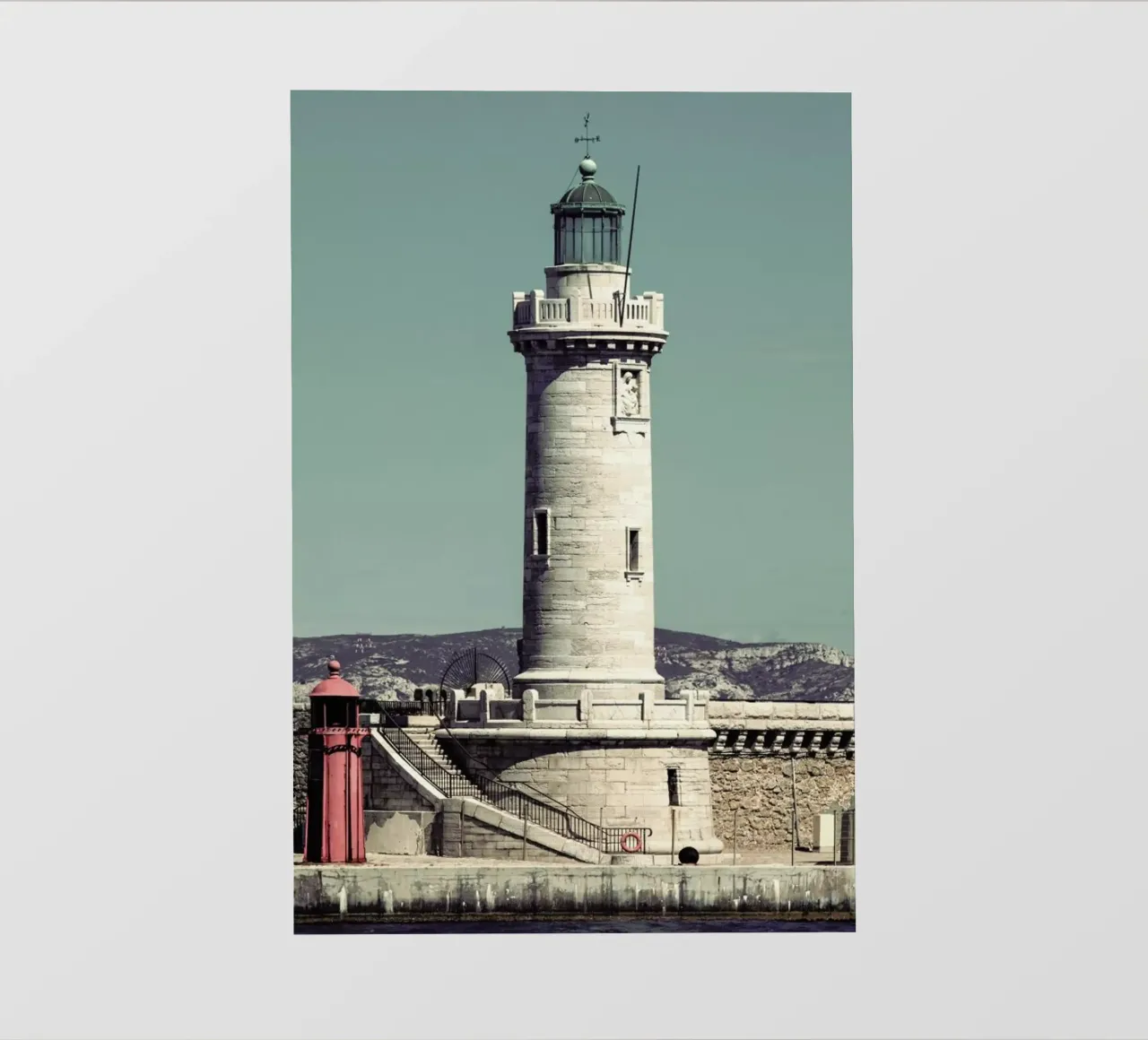 Lighthouse fotobehang van Michael Belhadi