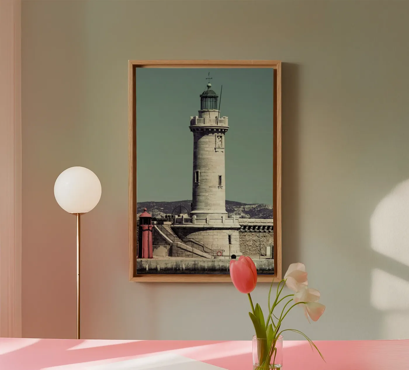 Lighthouse canvas by Michael Belhadi