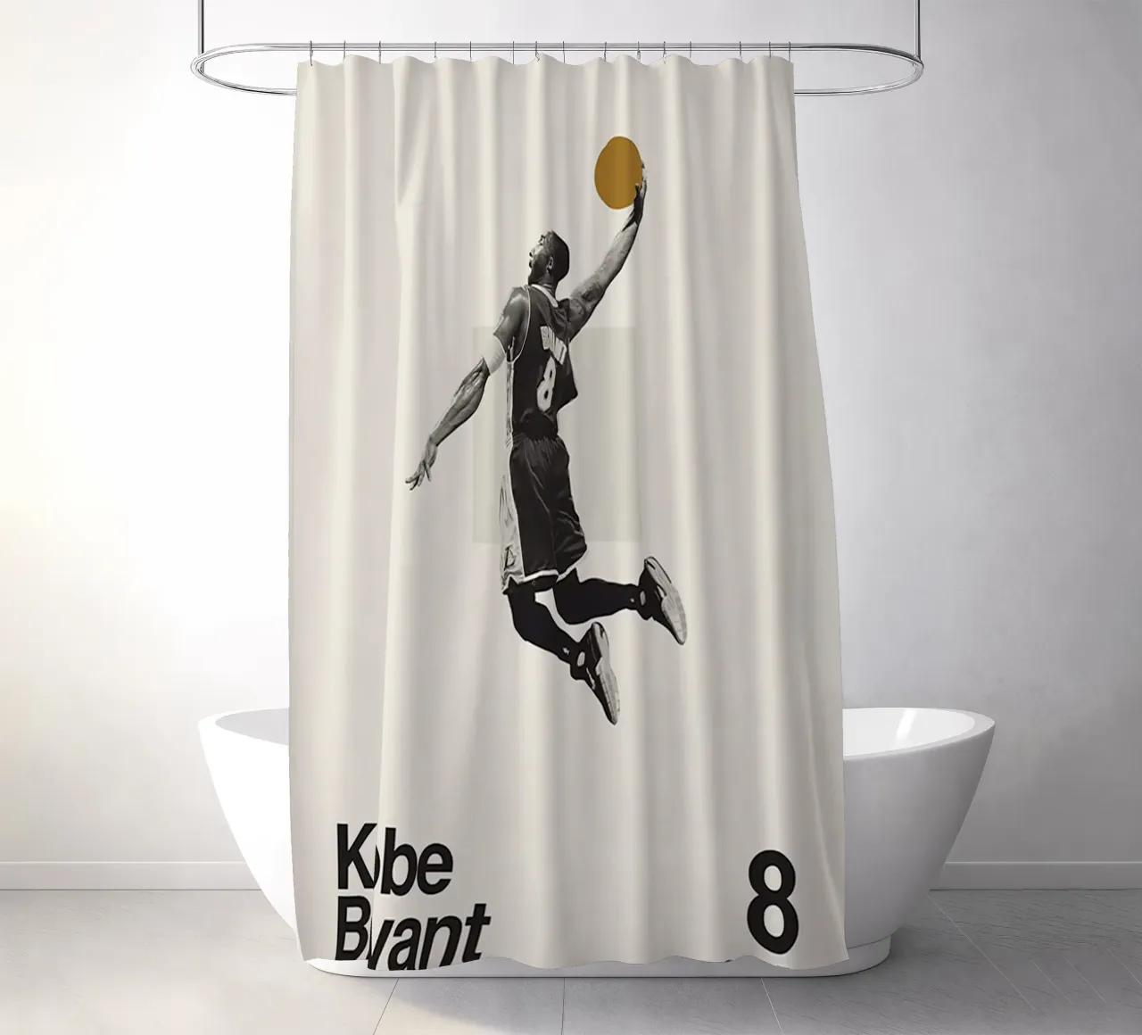 Kobe Bryant tenda da doccia da Attaboy Dsgn