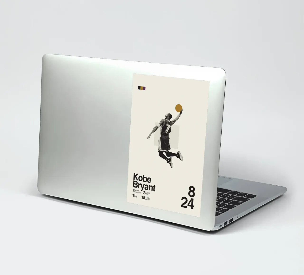 Kobe Bryant adesivo da Attaboy Dsgn