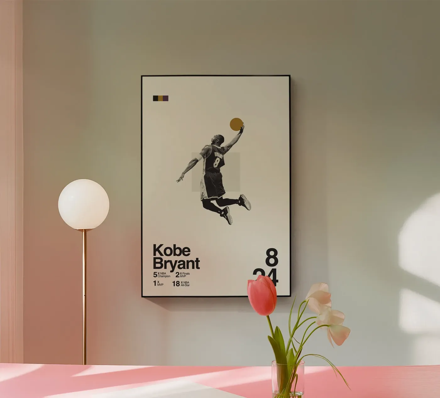 Kobe Bryant acryl van Attaboy Dsgn