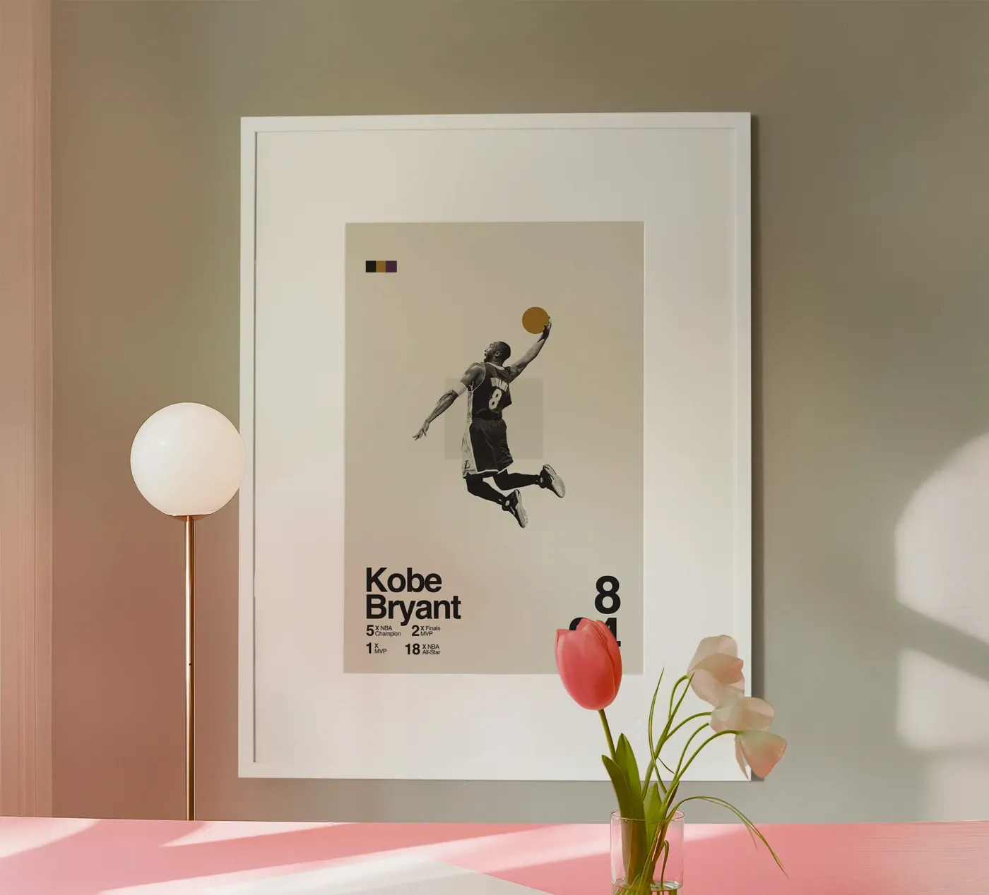 Kobe Bryant poster da Attaboy Dsgn